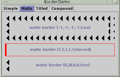 BorderDemo: Simple Borders