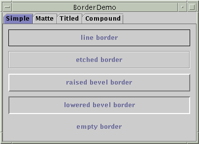 BorderDemo: Simple Borders